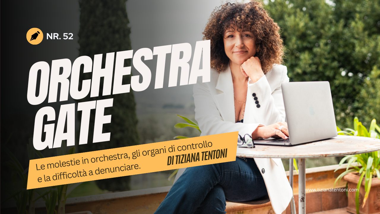 Titolo Orchestra gate le molestie in orchestra