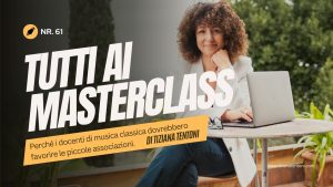 Titolo Tutti ai masterclass, un articolo di Tiziana Tentoni
