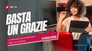 Basta un grazie, un articolo di Tiziana Tentoni